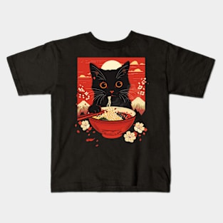 Kawaii Cat Poses Kids T-Shirt